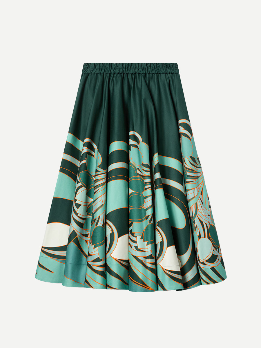 La DoubleJ Ballerina Skirt in Blooming Tulip