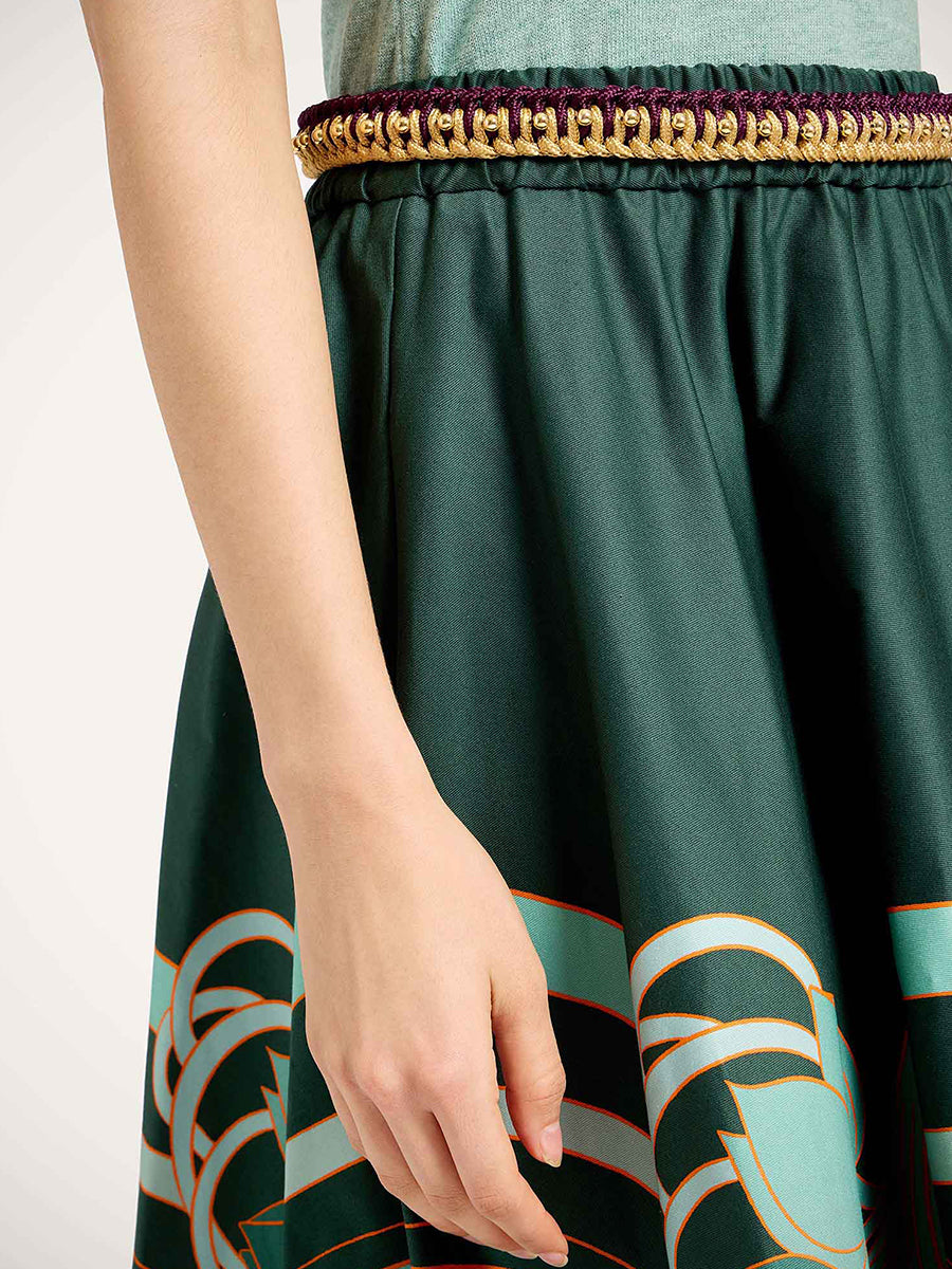 La DoubleJ Ballerina Skirt in Blooming Tulip