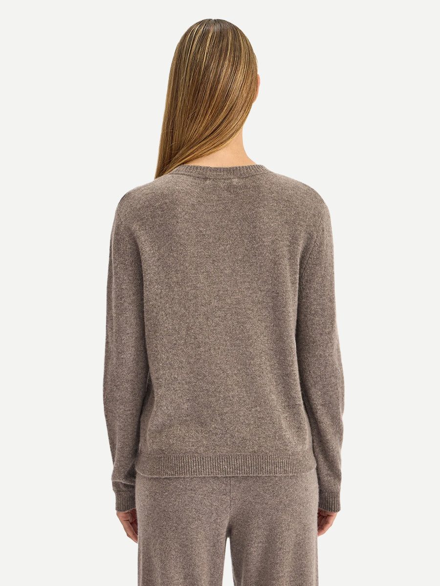 Bard Sweater in Flannel Marle
