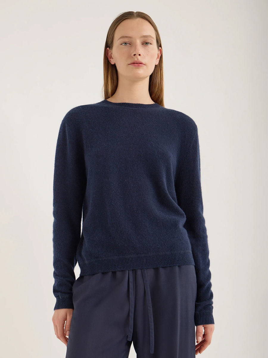 Bard Sweater in Loyal Navy