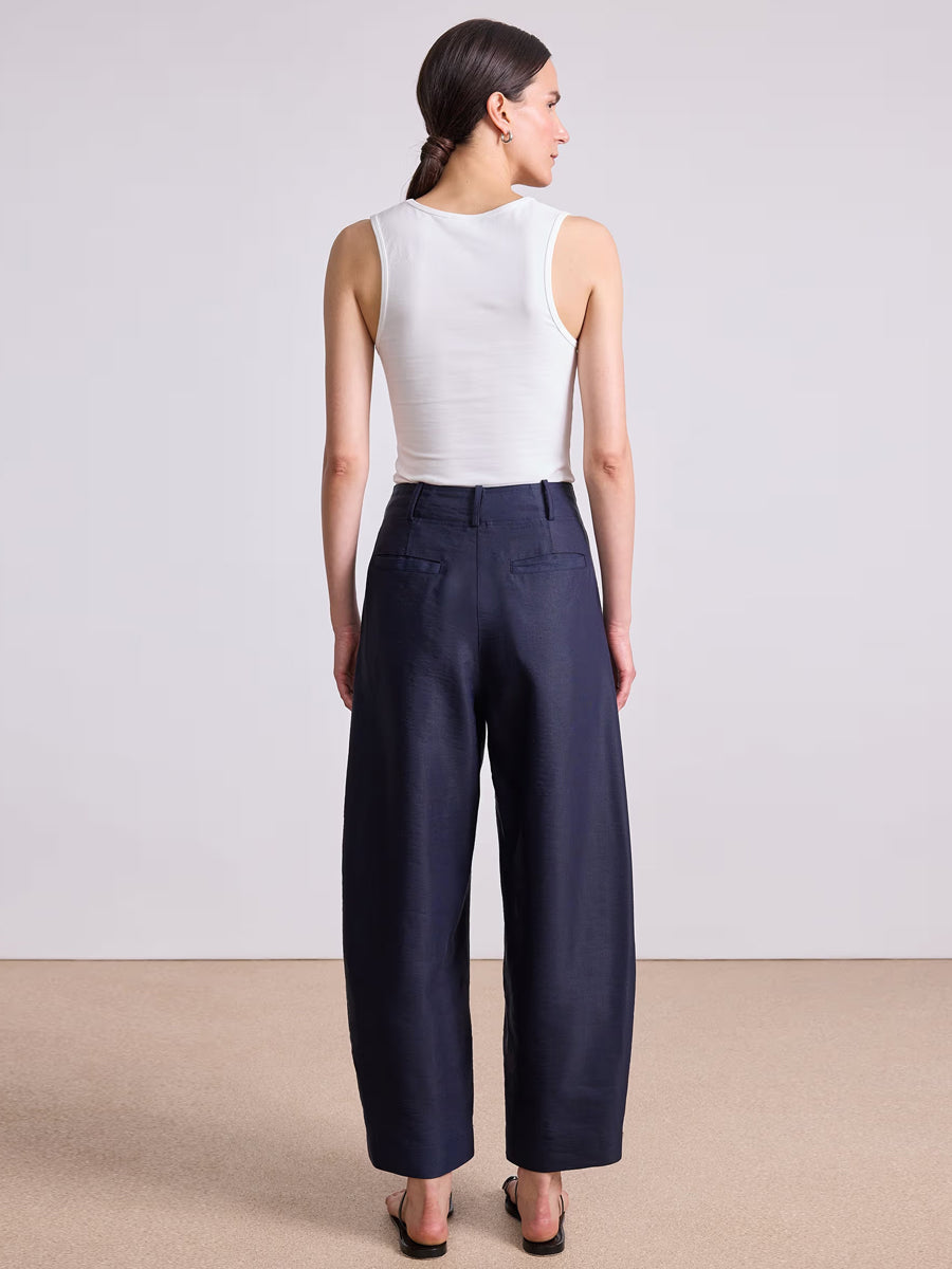 Bari Crop Trouser in Midnight