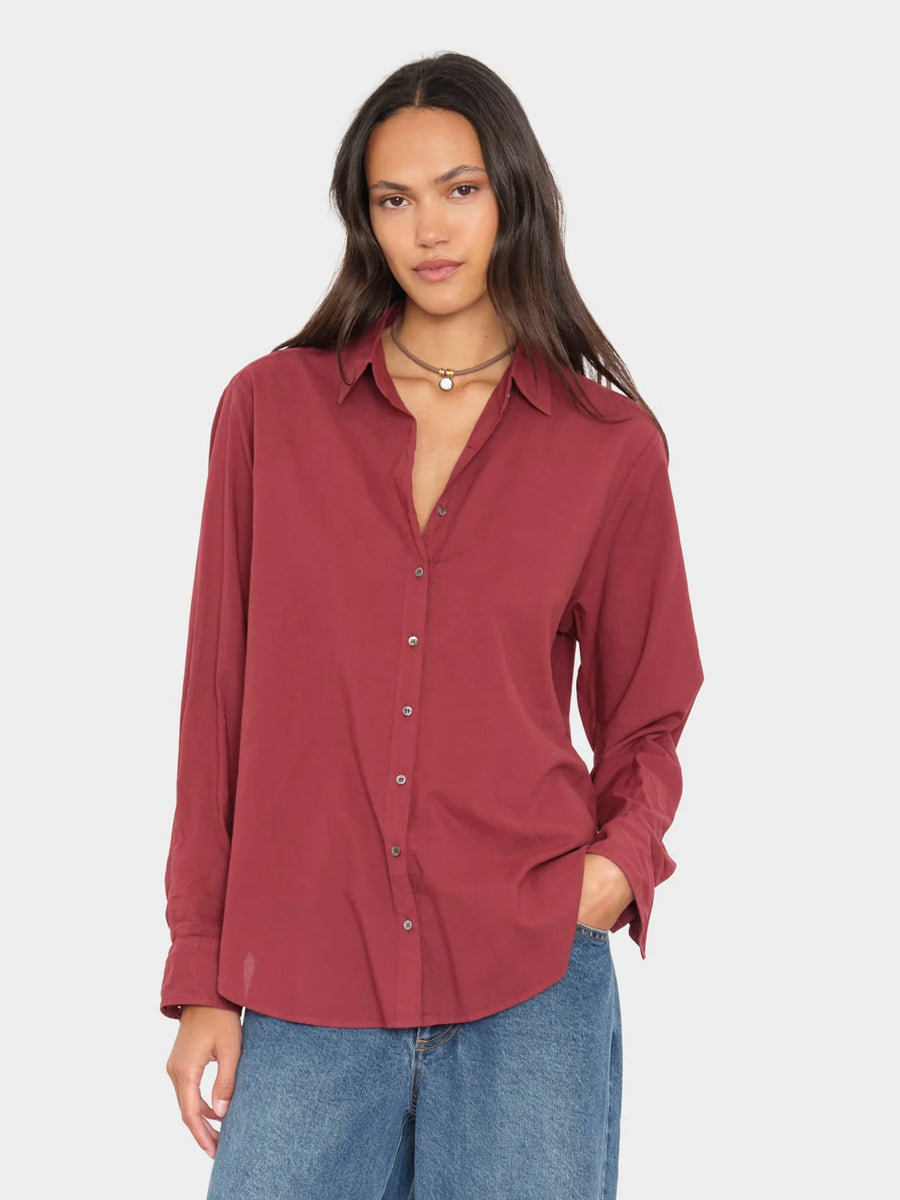 Beau Shirt in Bordeaux