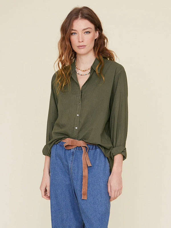 Xirena Beau Shirt in Ash Green