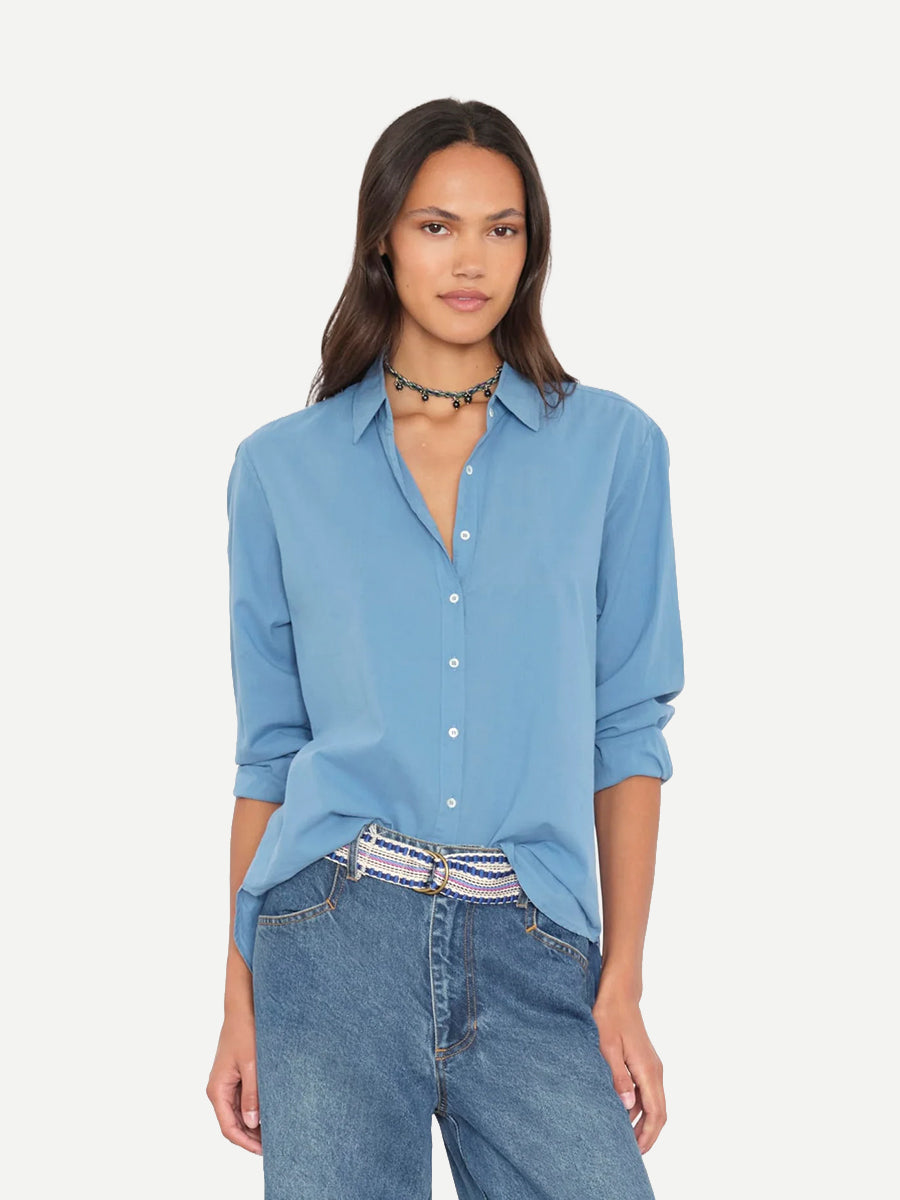 Beau Shirt in Blue Lark
