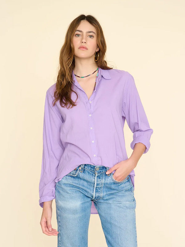 Xirena Beau Shirt in Light Wisteria