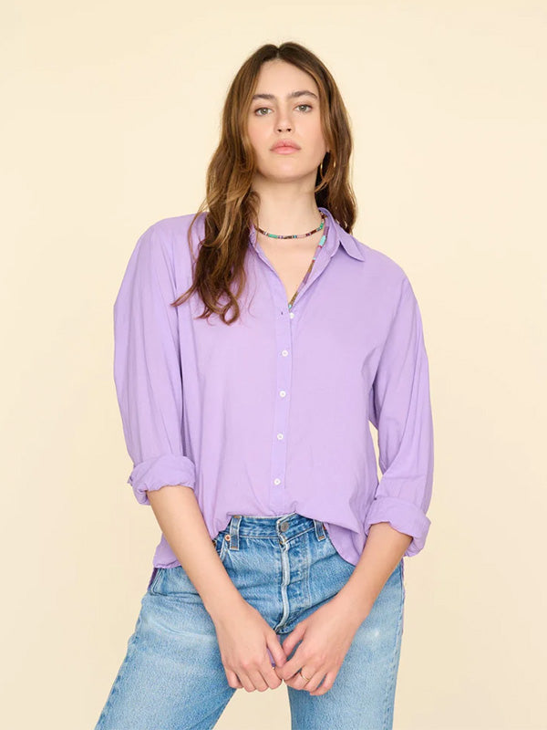 Xirena Beau Shirt in Light Wisteria
