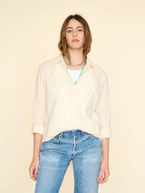Xirena Beau Shirt in Pale Straw