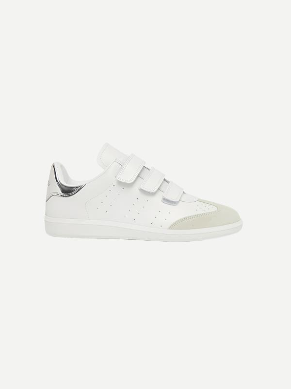 Isabel Marant Beth Sneakers in Silver