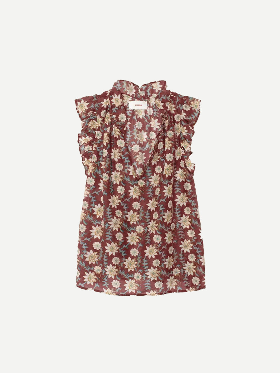 Xirena Bex Top in Cedar Blue