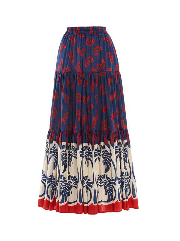 La DoubleJ Big Skirt in Piggy Palm