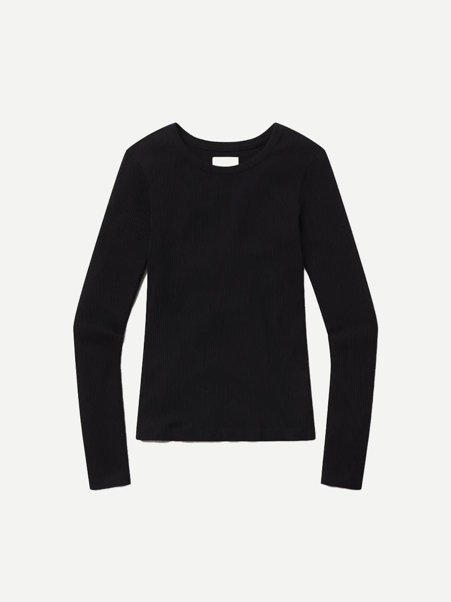 Citizens of Humanity Bina Crew Neck in Black