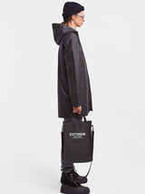 Stutterheim Black Lightweight Stockholm Raincoat