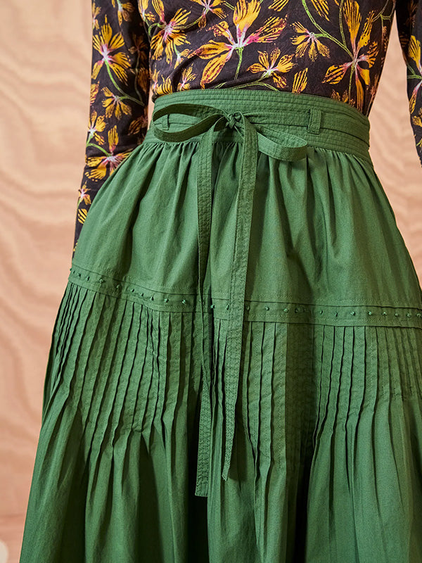 Ulla Johnson Blythe Skirt in Juniper