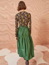 Ulla Johnson Blythe Skirt in Juniper