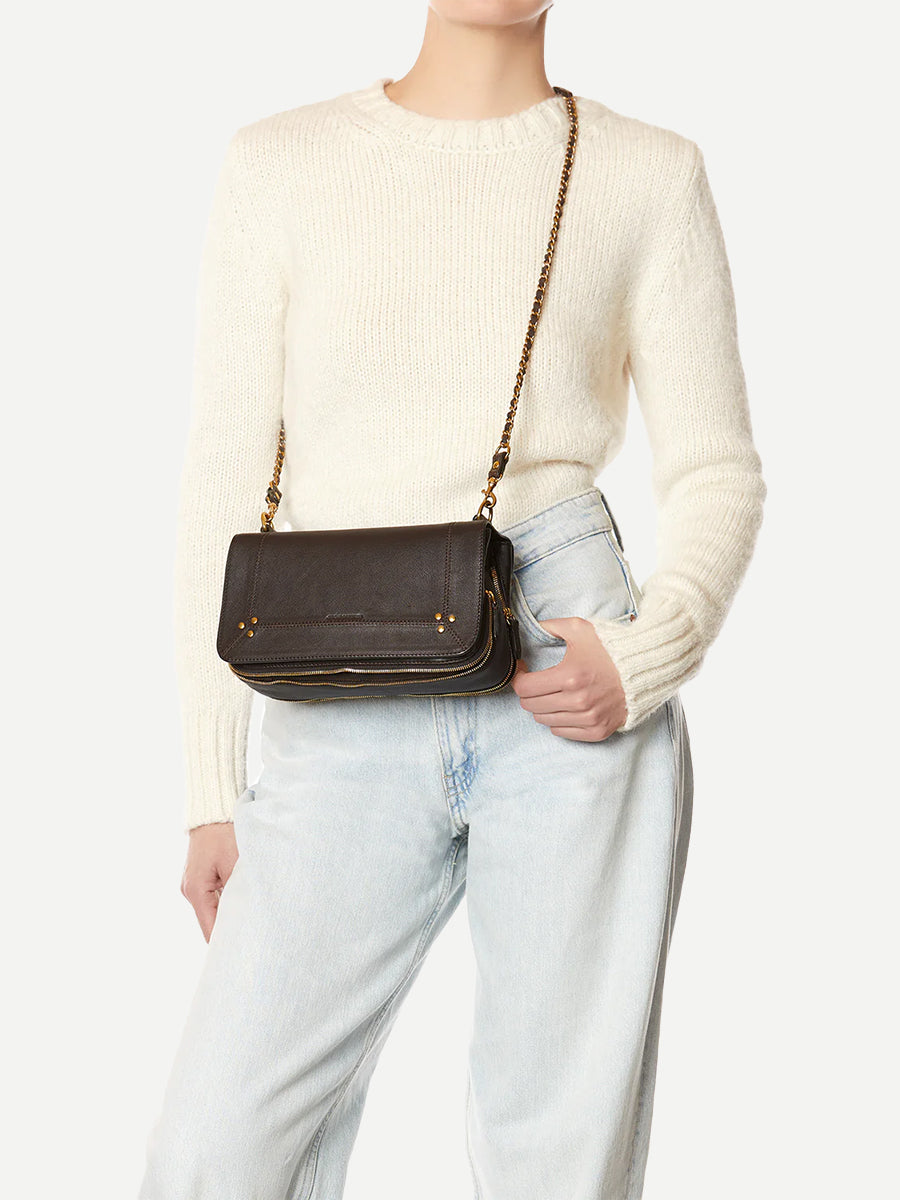 Jerome Dreyfuss Bobi in Buffaloskin Moka