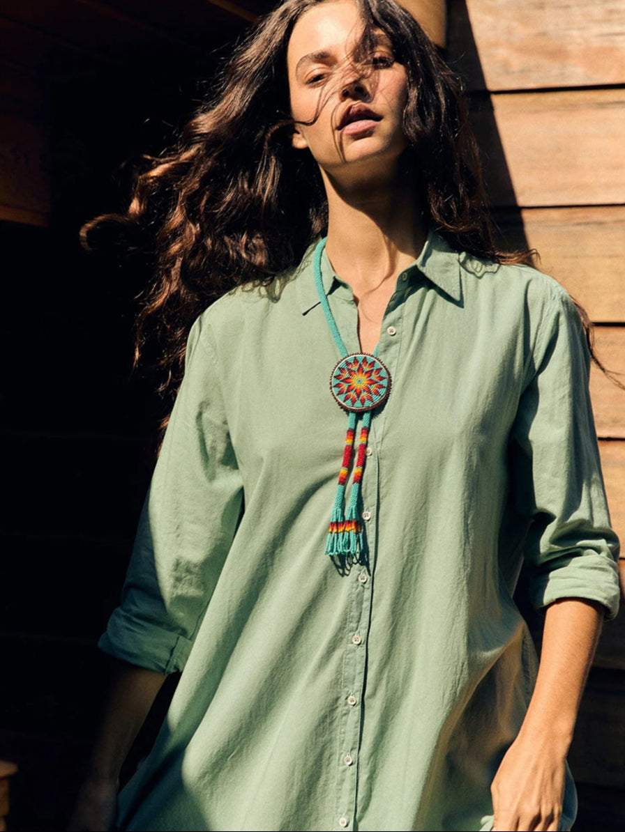 Xirena Boden Dress in Sage Leaf