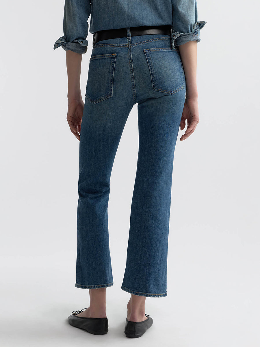 Nili Lotan Boot Cut Jean in Classic Wash