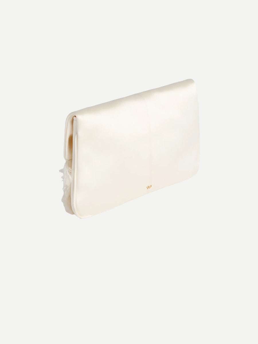 Bow Clutch in Ivory