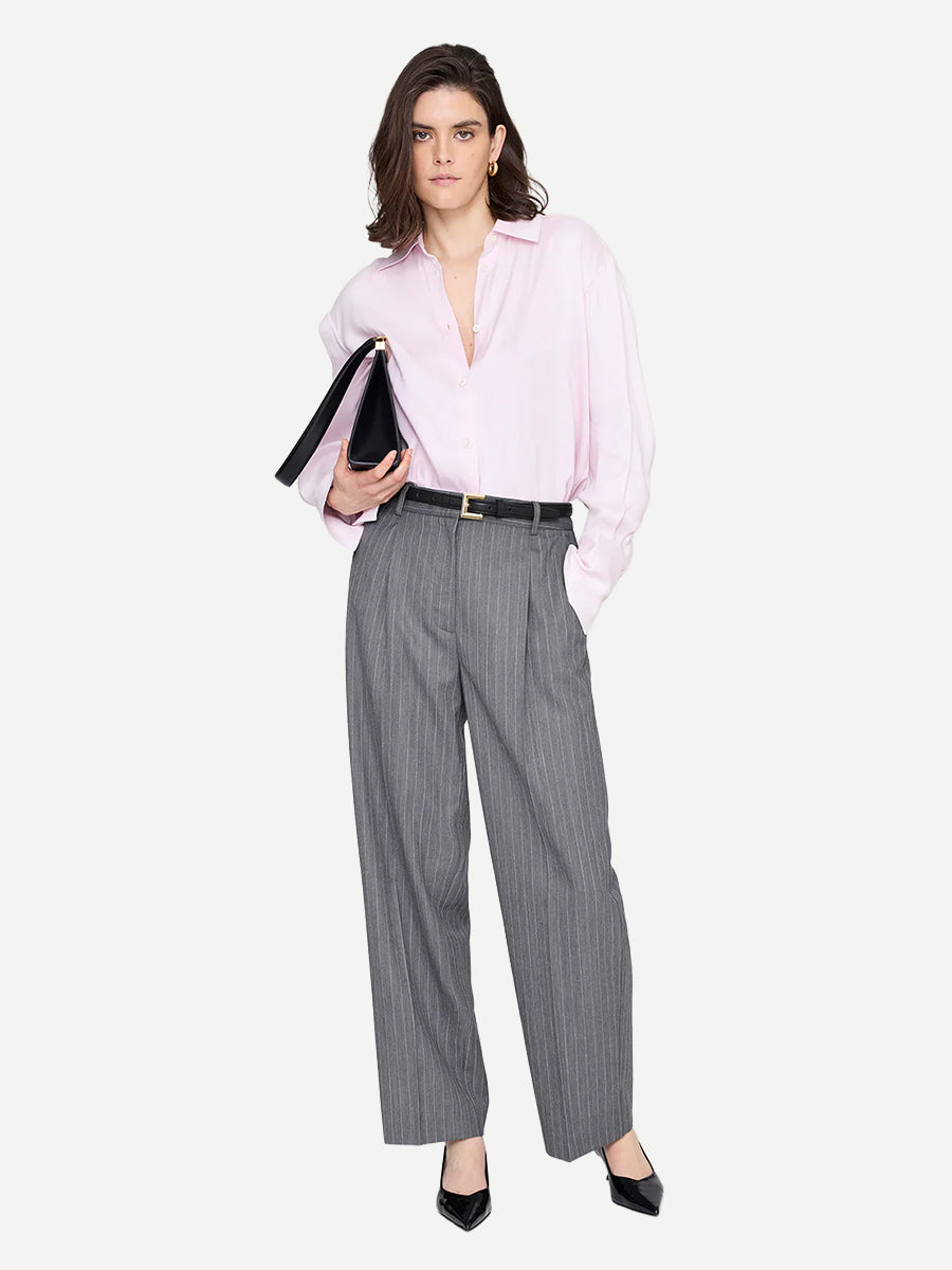 Anine Bing Bridget Shirt in Powder Pink