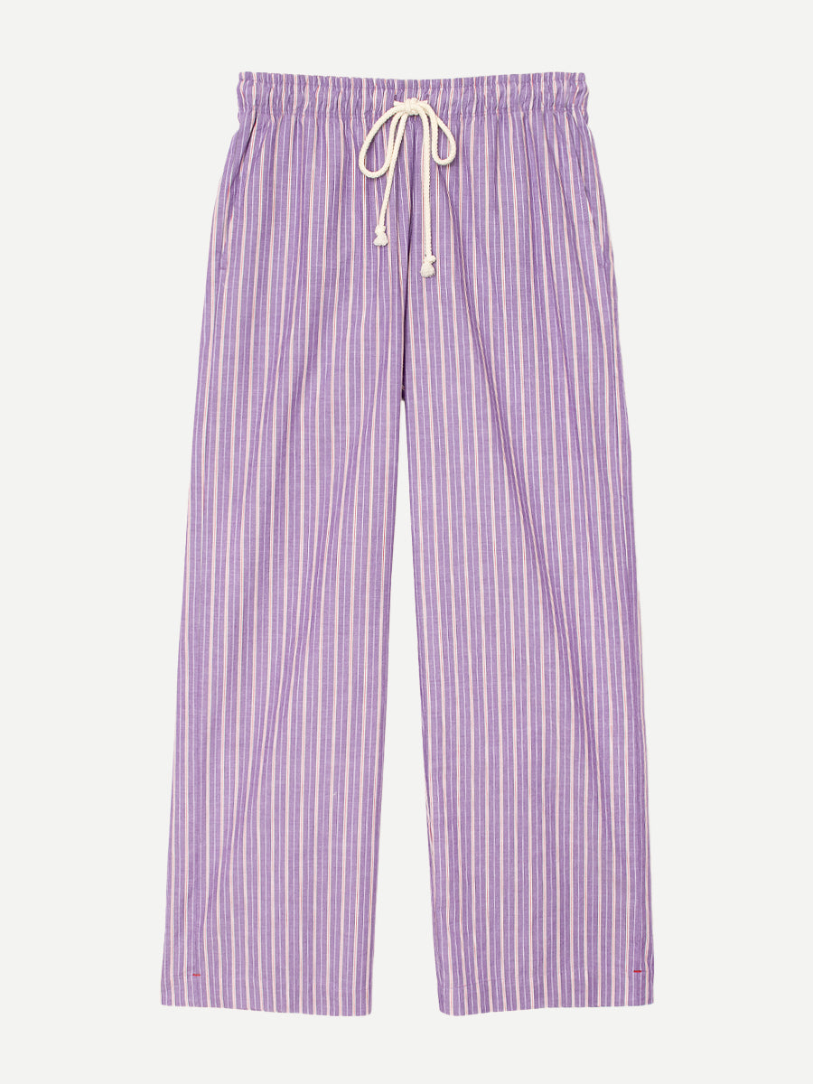 Xirena Brinna Pant in Violet Rouge Stripe