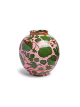 La DoubleJ Bubble Vase in Wildbird Rosa/Verde