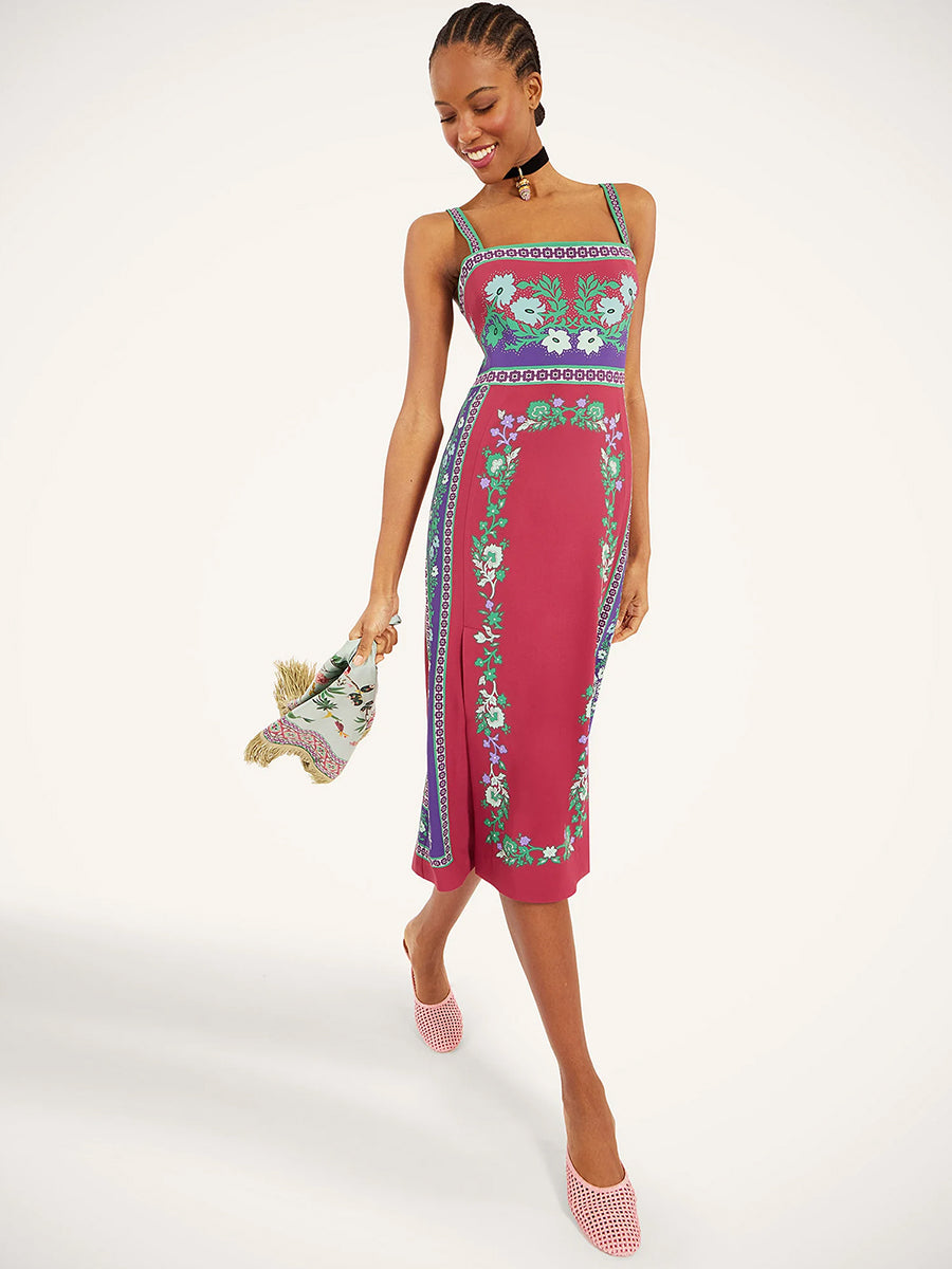 Buy Me a Martini Dress in Regalia Placee Red