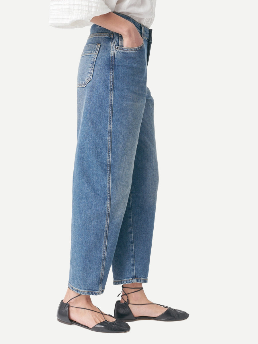 Vanessa Bruno Caleb Mom Jean's in Bleu Gris