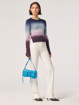 Altuzarra Camarina Sweater in Aubergine Dip Dye