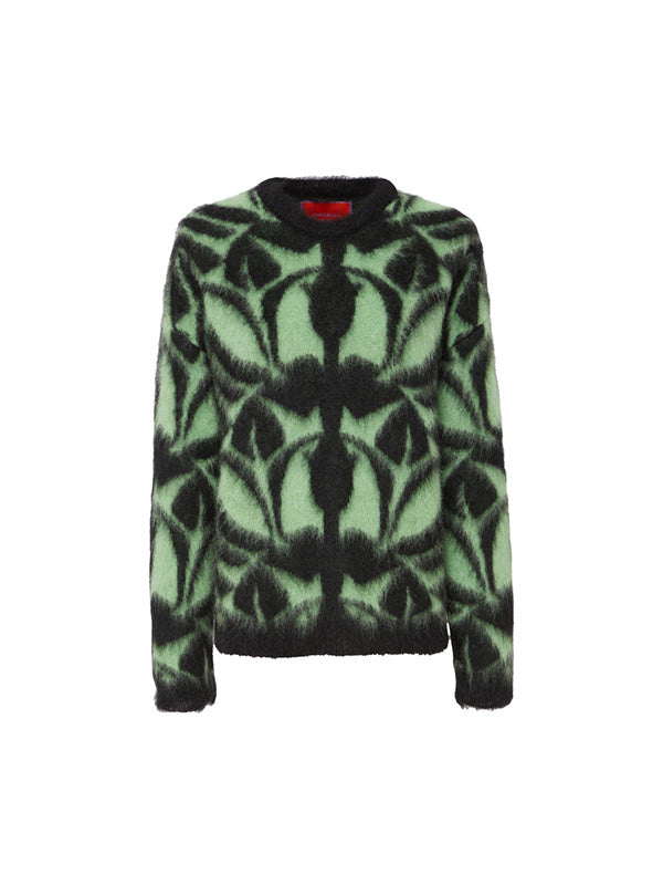 La DoubleJ | Camden Jumper in Black/Green