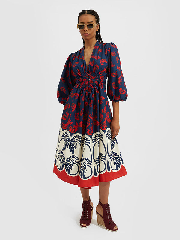 La DoubleJ Camerino Dress in Pigmy Palm