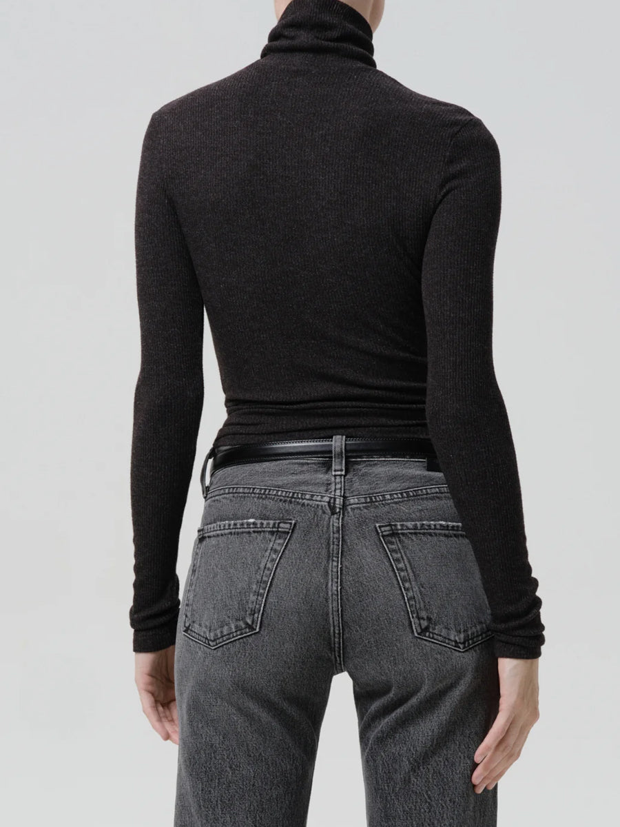 Caradene Turtleneck in Heather Charcoal