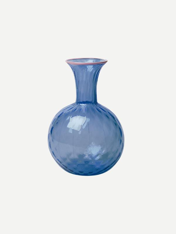 La DoubleJ Carafe in Blu Fume