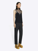 Dries Van Noten Carasi Emb 7349 Top in Black
