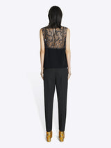 Dries Van Noten Carasi Emb 7349 Top in Black