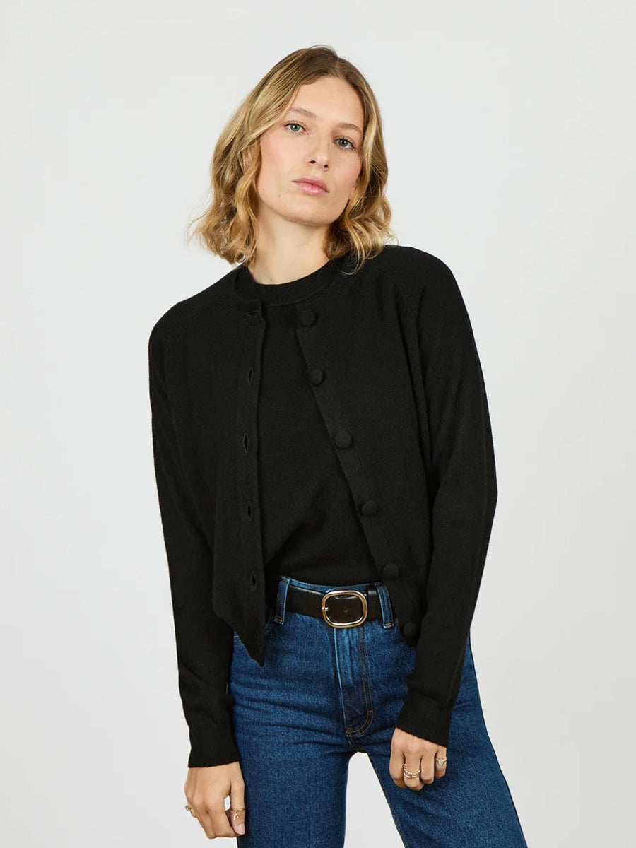 Cardigan Mila Light in Black