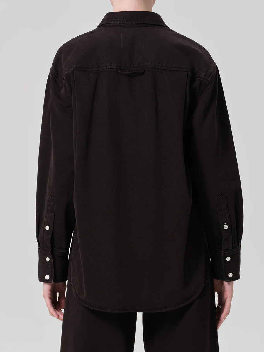 Carter Shirt in Carob