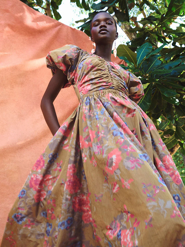 Ulla Johnson Cecile Dress in Bamboo