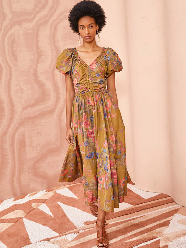 Ulla Johnson Cecile Dress in Bamboo