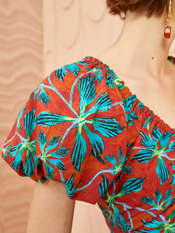 Ulla Johnson Cecile Dress in Tropical
