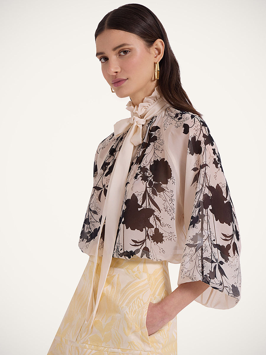 La DoubleJ | Cerere Blouse in Stilo Placee