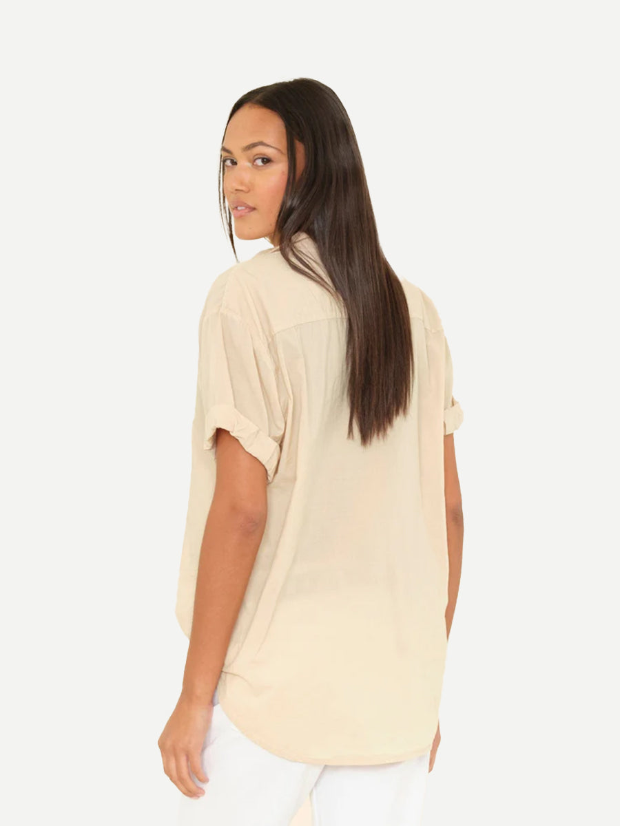 Channing Shirt in Parchment