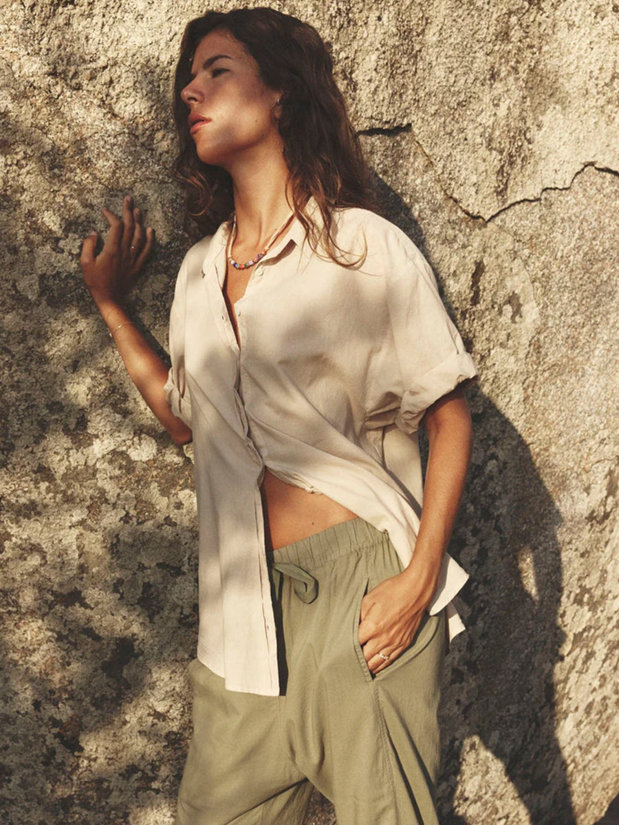 Channing Shirt in Parchment