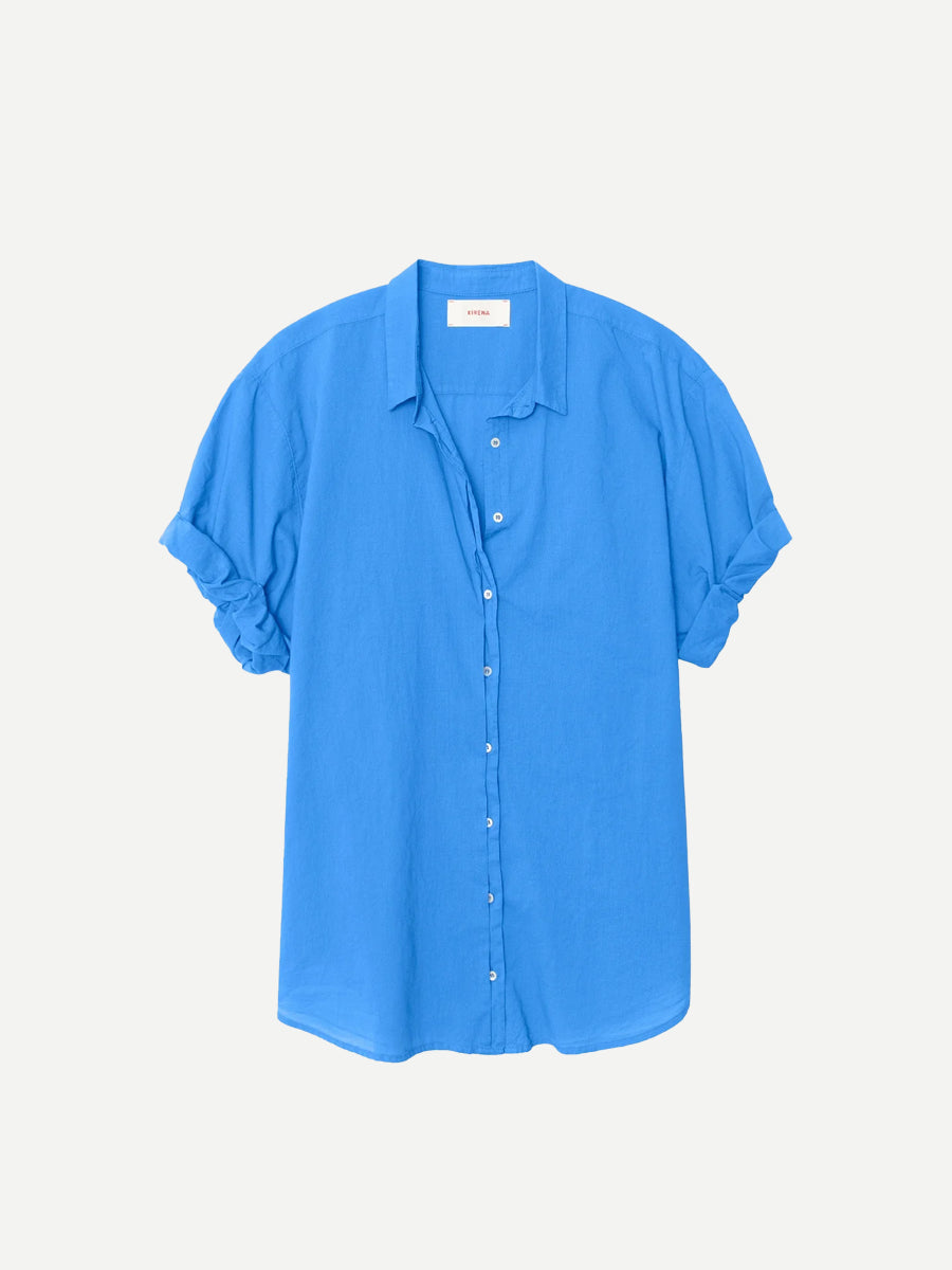 Channing Shirt in Capri Blue