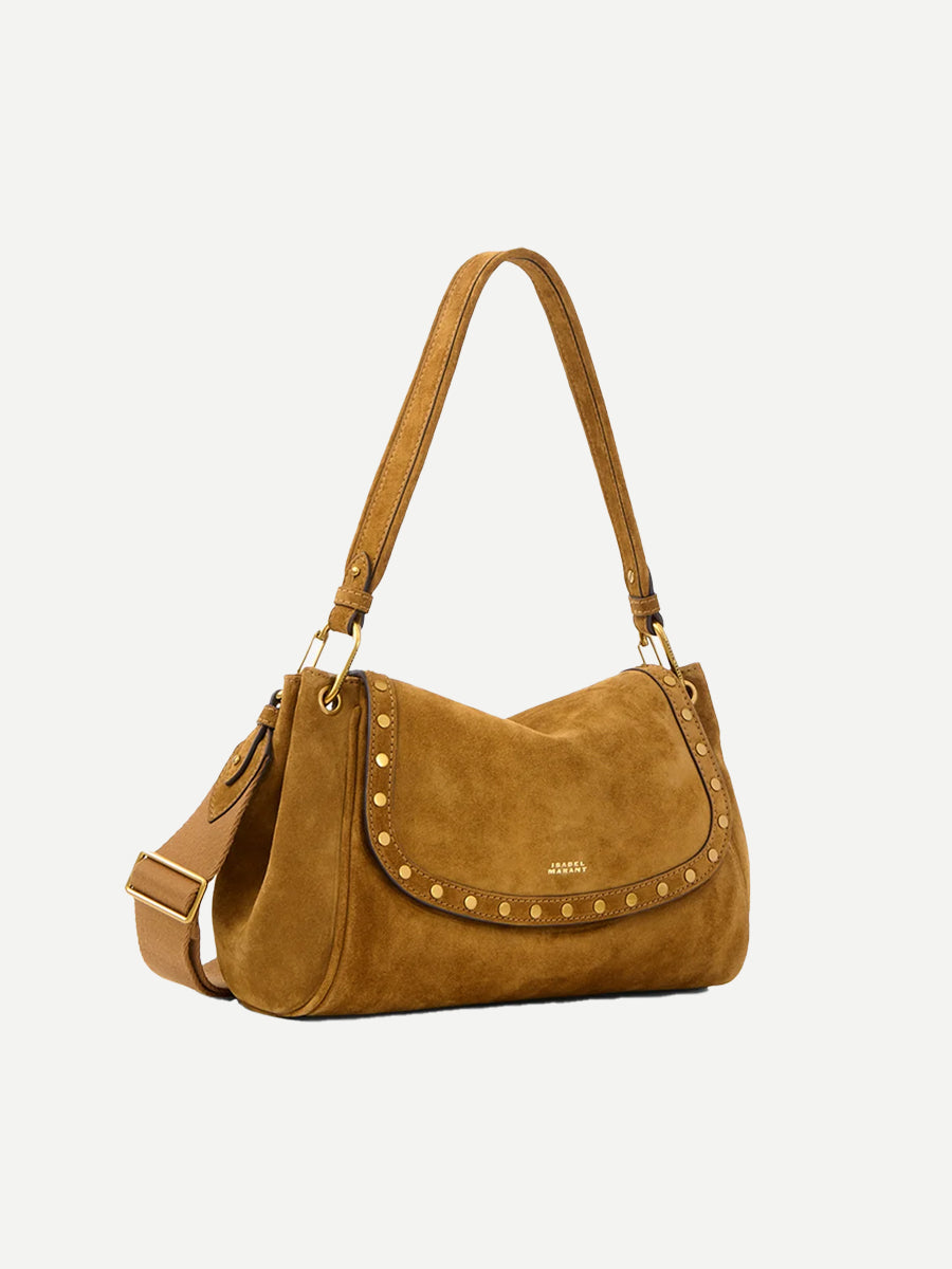 Chany M Shoulder Bag in Cognac