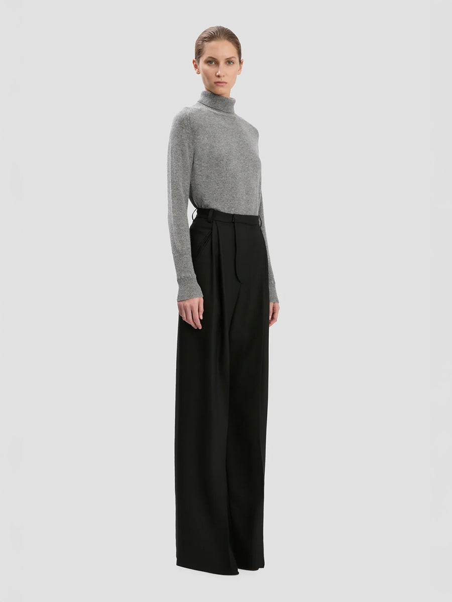 Victoria Beckham Charlee Trouser in Black