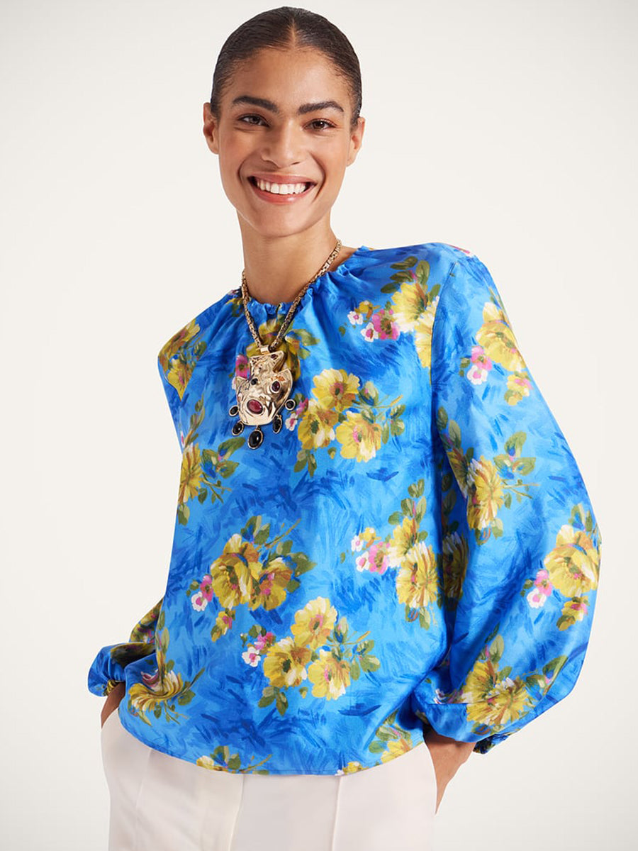 La DoubleJ Charming Top in Riptide