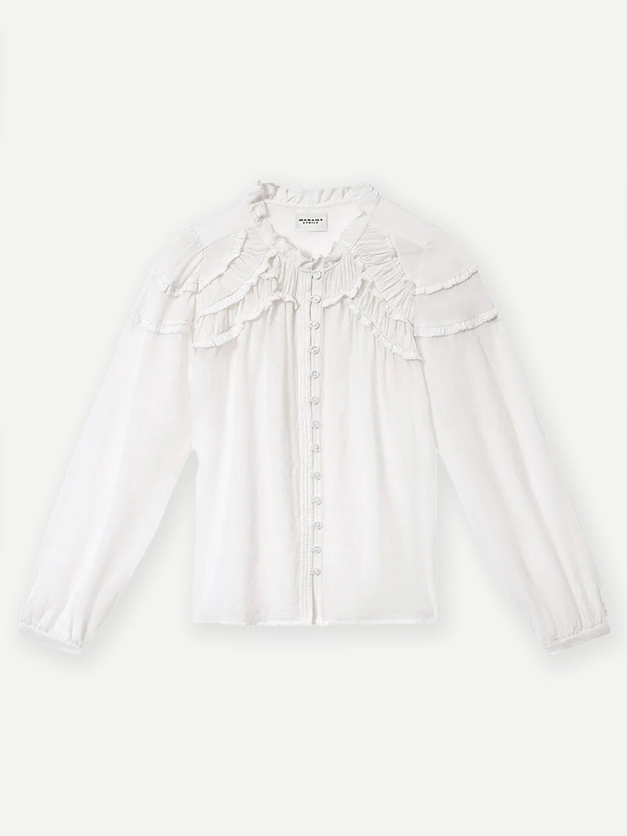 Isabel Marant Christa Top in White