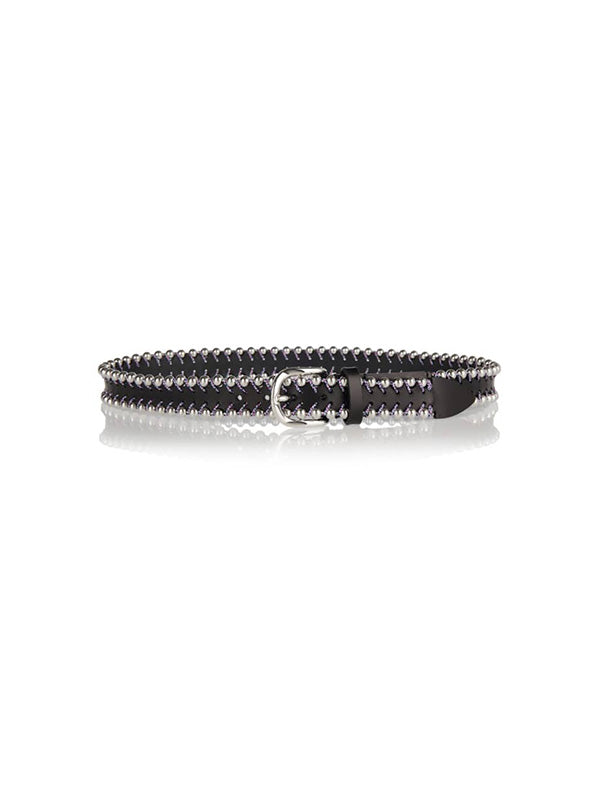 Isabel Marant Civan Belt in Black/Silver