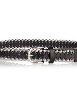 Isabel Marant Civan Belt in Black/Silver