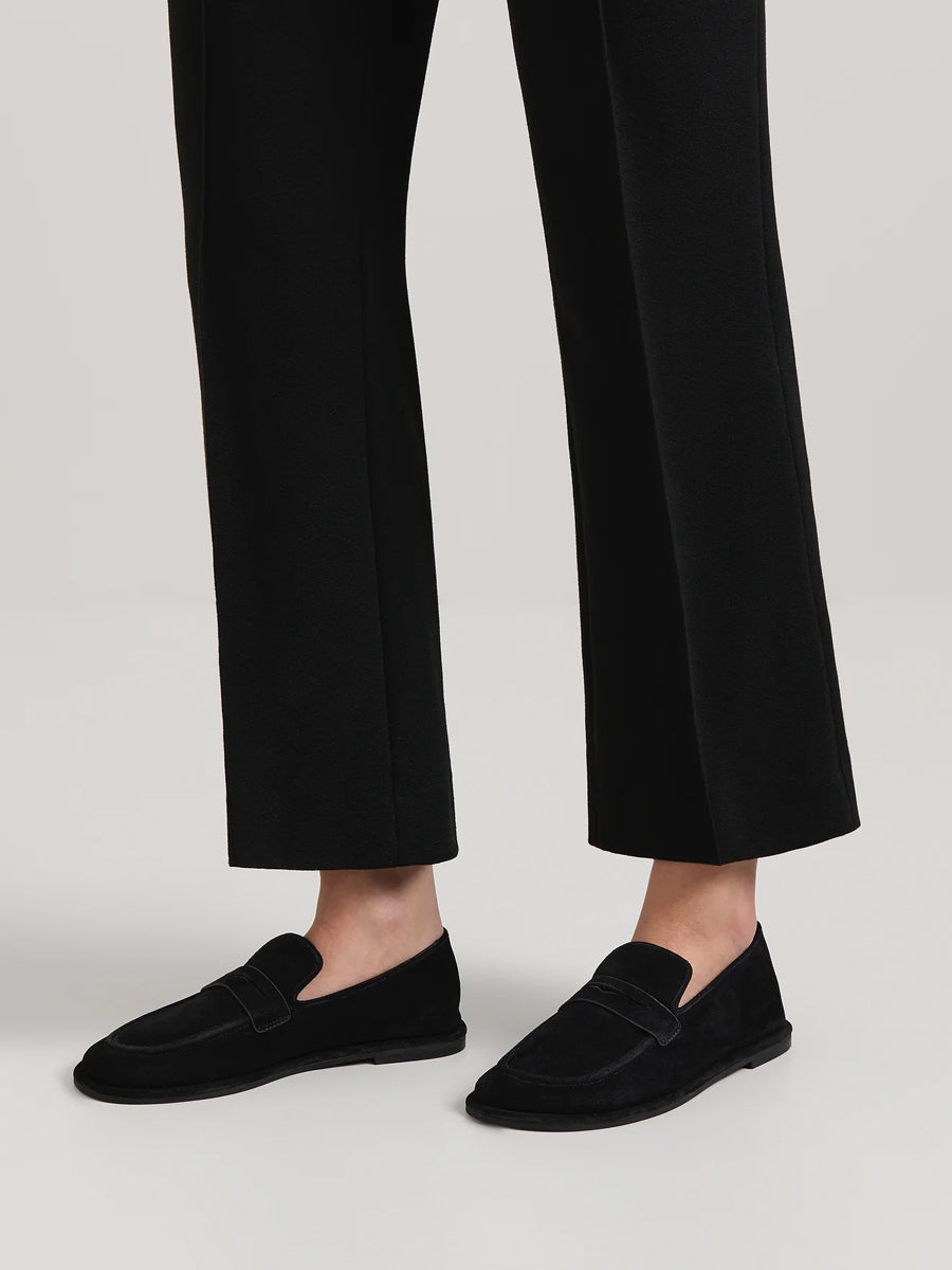 Clarence Loafer in Black Suede